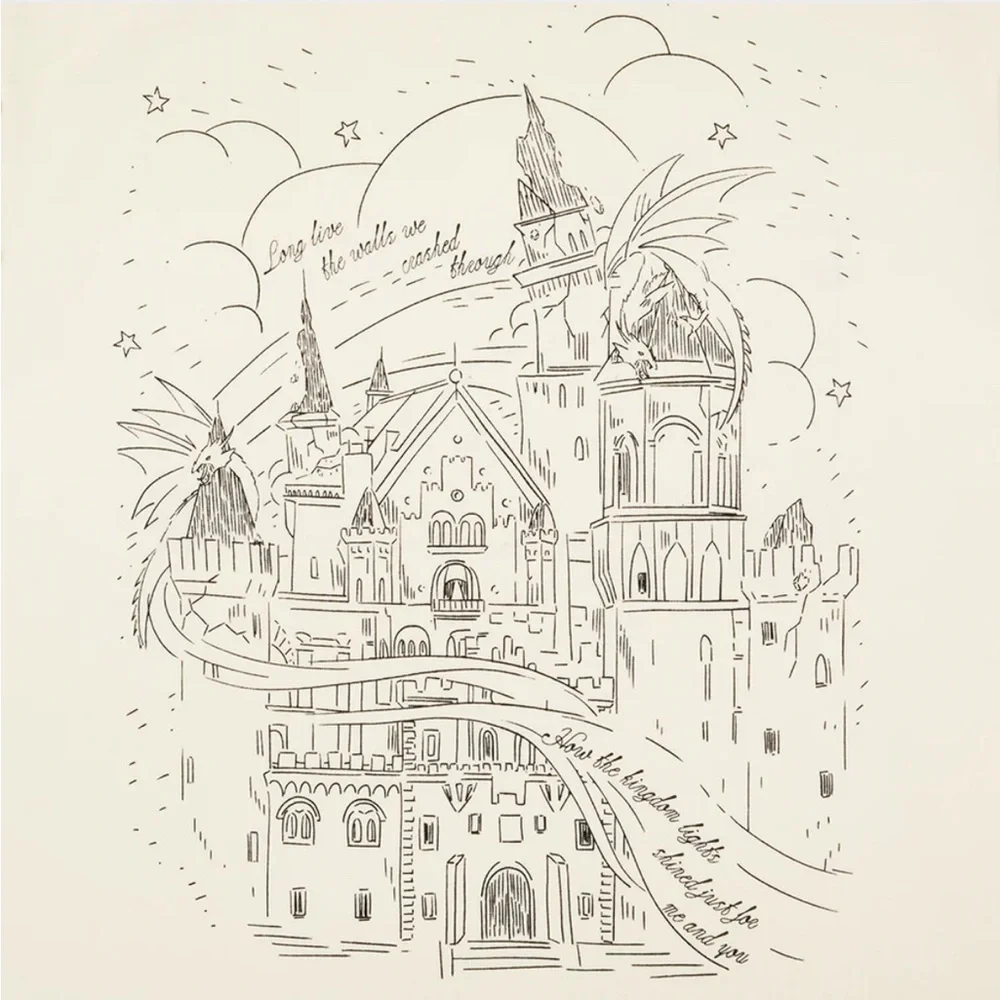 Taylor Swift Cream Castle Short Sleeve Tee - Picture 2 of 10